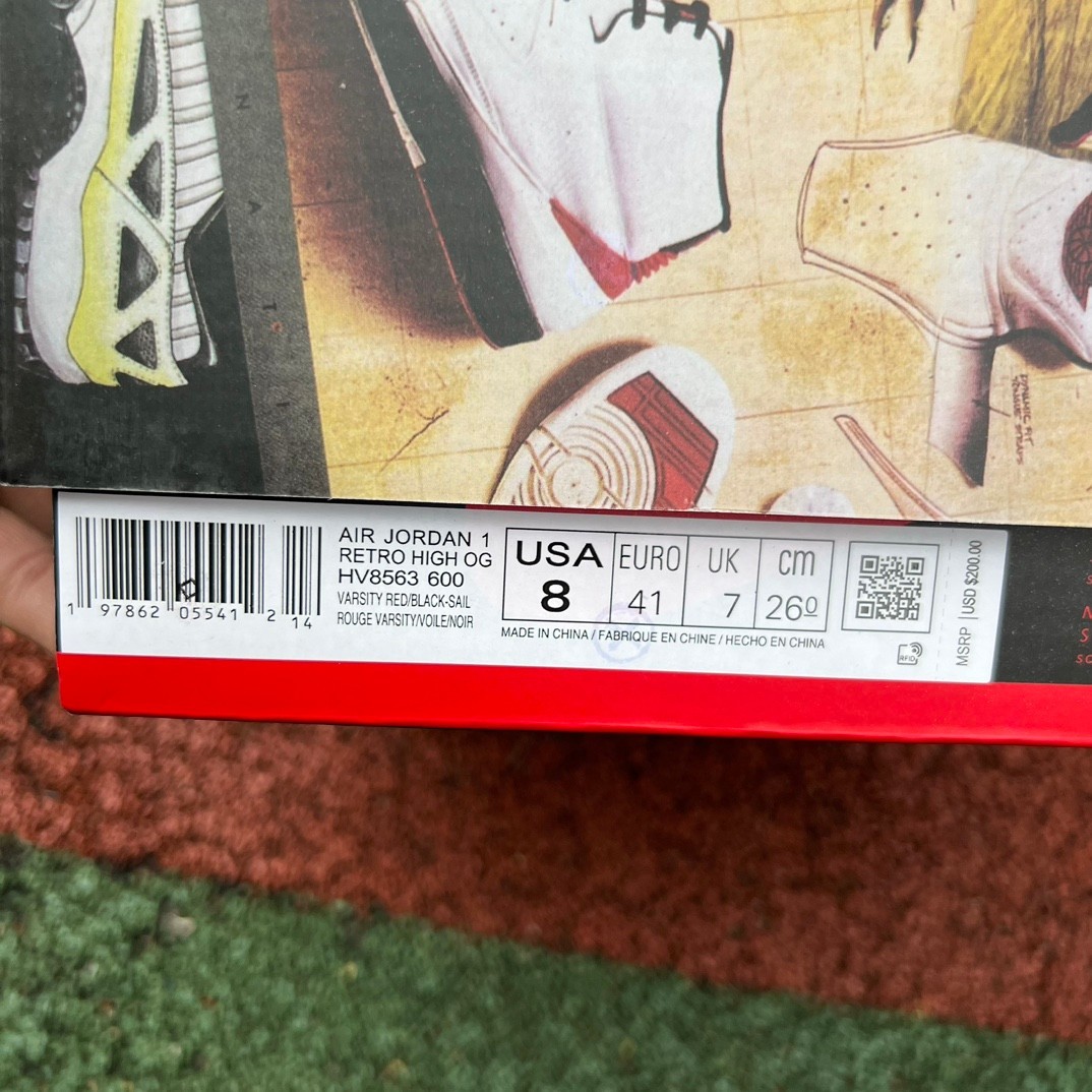aj1un 2.0 Fragment Design x Union LA x Air Jordan 1 High OG HV8563-60 - Image 11