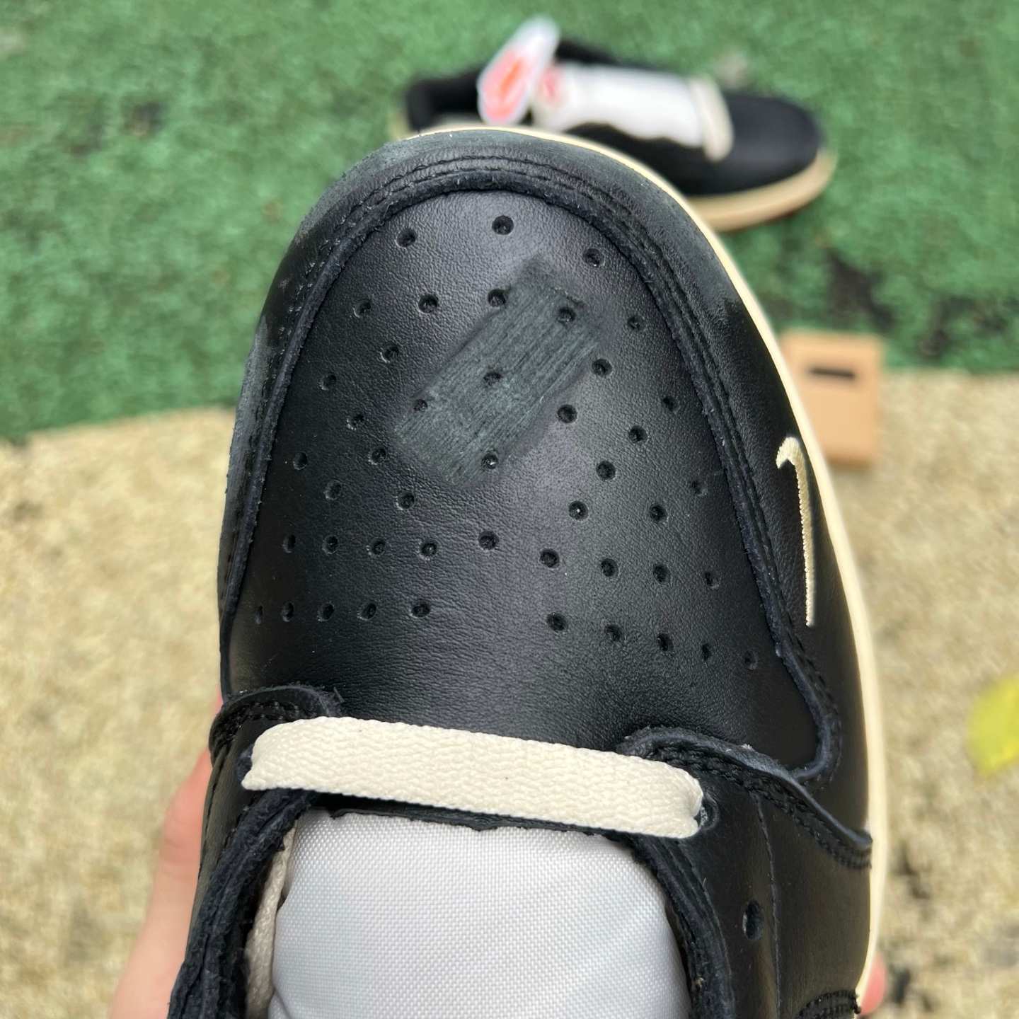 NFC ‼️aj1 Nigel Sylvester x Jordan Air Jordan 1 Retro Low OG Nitro "Bet IB8958-001 - Image 5