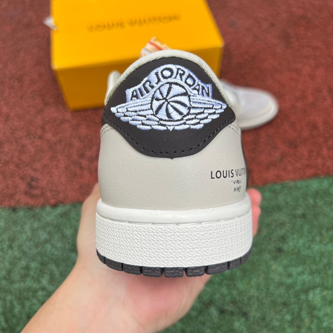 aj1 LV Louis vuitton x Travis Scott x Air Jordan 1 Low LX1988-10 - Image 18