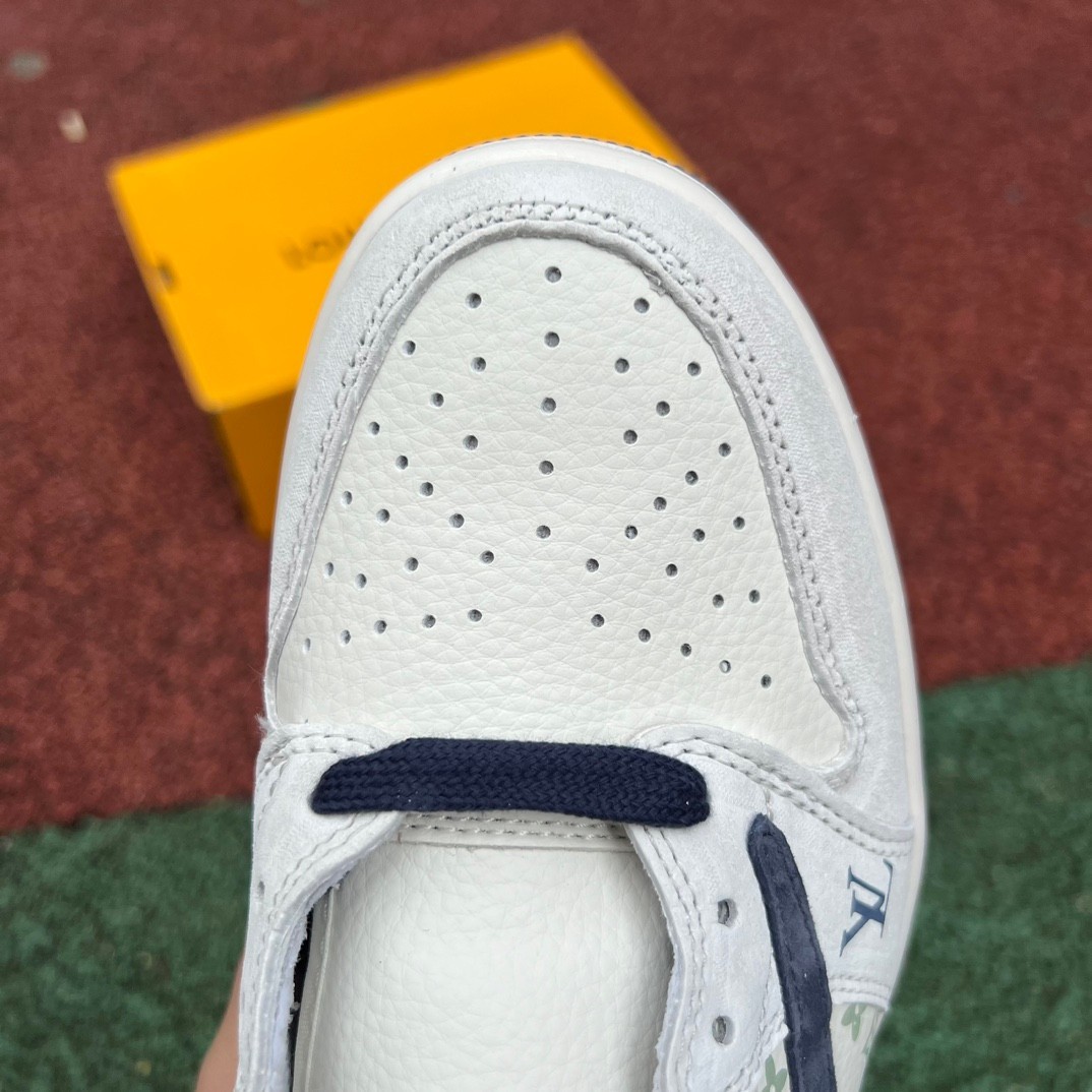 aj1 LV Louis vuitton x Travis Scott x Air Jordan 1 Low YQ2088-688 - Image 5