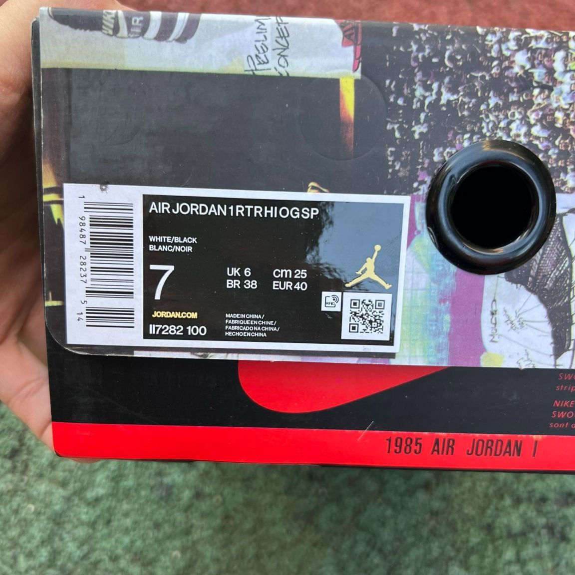 aj1 fragment design x Union x Air Jordan 1 II7282-100 - Image 2