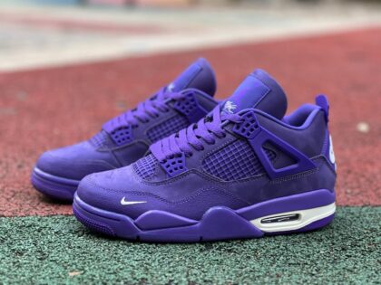 F ‼️aj4 Nigel Sylvester x Air Jordan 4 retro canyon purple" HF4340-500