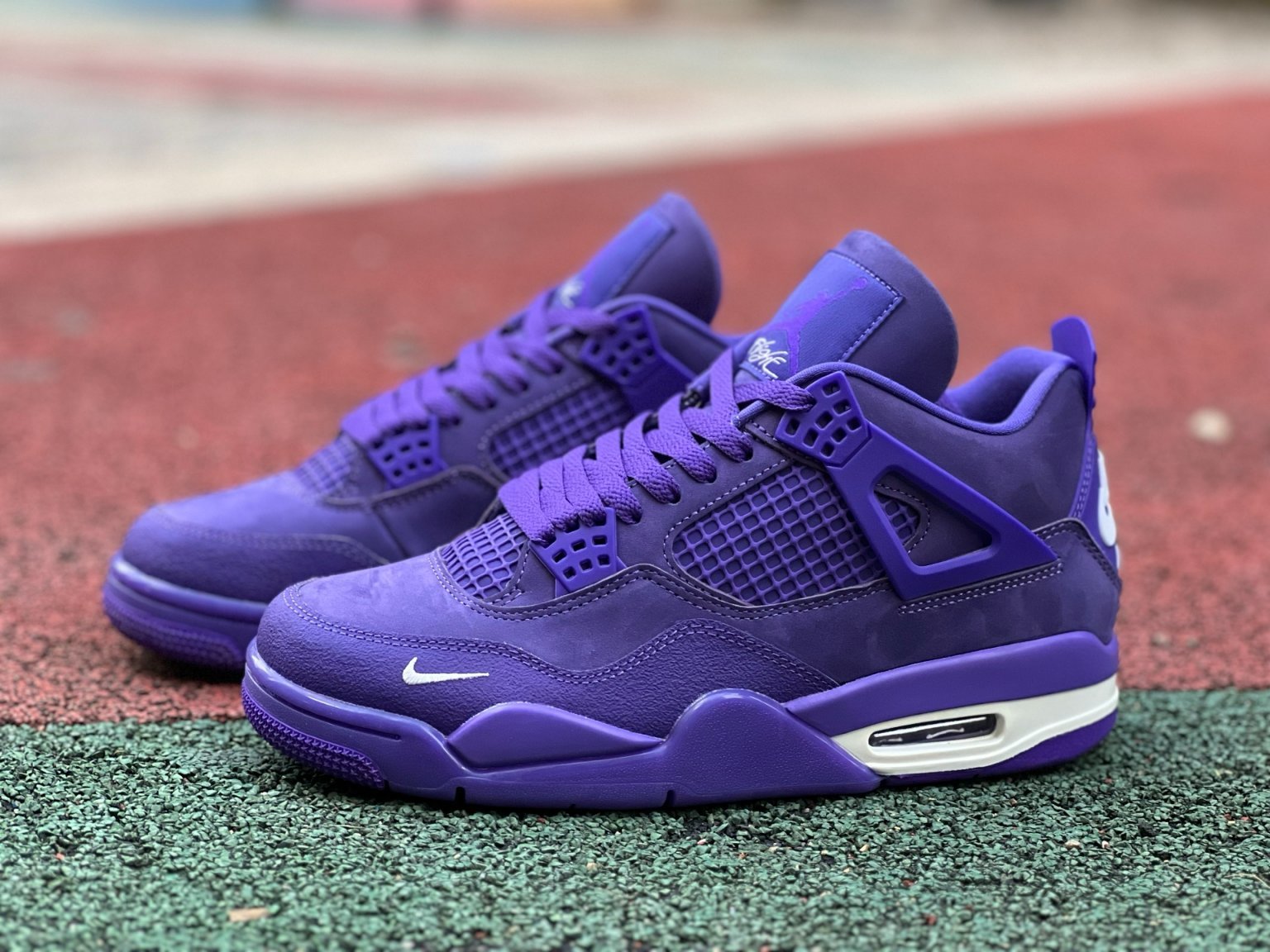F ‼️aj4 Nigel Sylvester x Air Jordan 4 retro canyon purple" HF4340-500