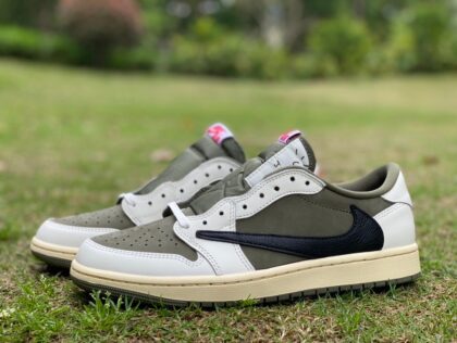 aj1 Tracis Scott x Air Jordan 1 Low Golf TS DM7866-200