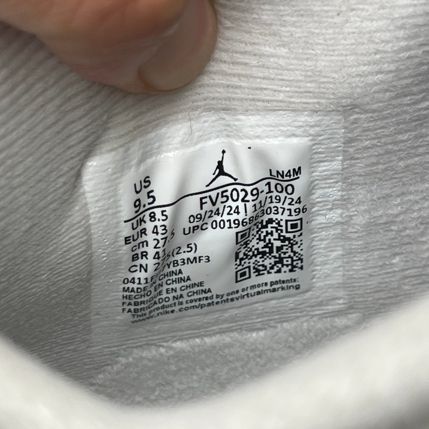 aj4 2025 t1 Air Jordan 4 White Cement FV5029-100 - Image 3