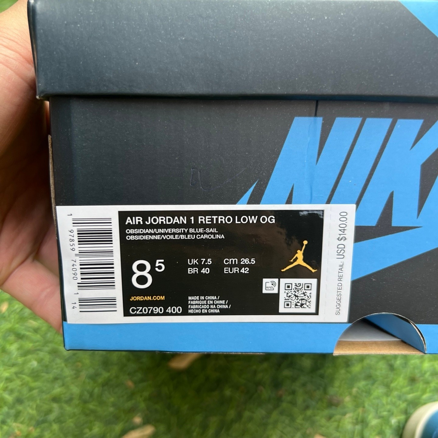 aj1 y Air Jordan 1 Low AJ1 CZ0790-400 - Image 2