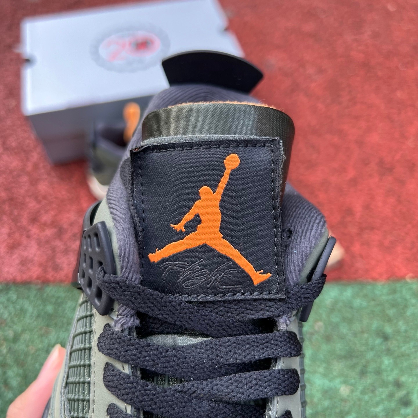 aj4 UND UNDEFEATED x Air Jordan 4 IB1519-200 - Image 8