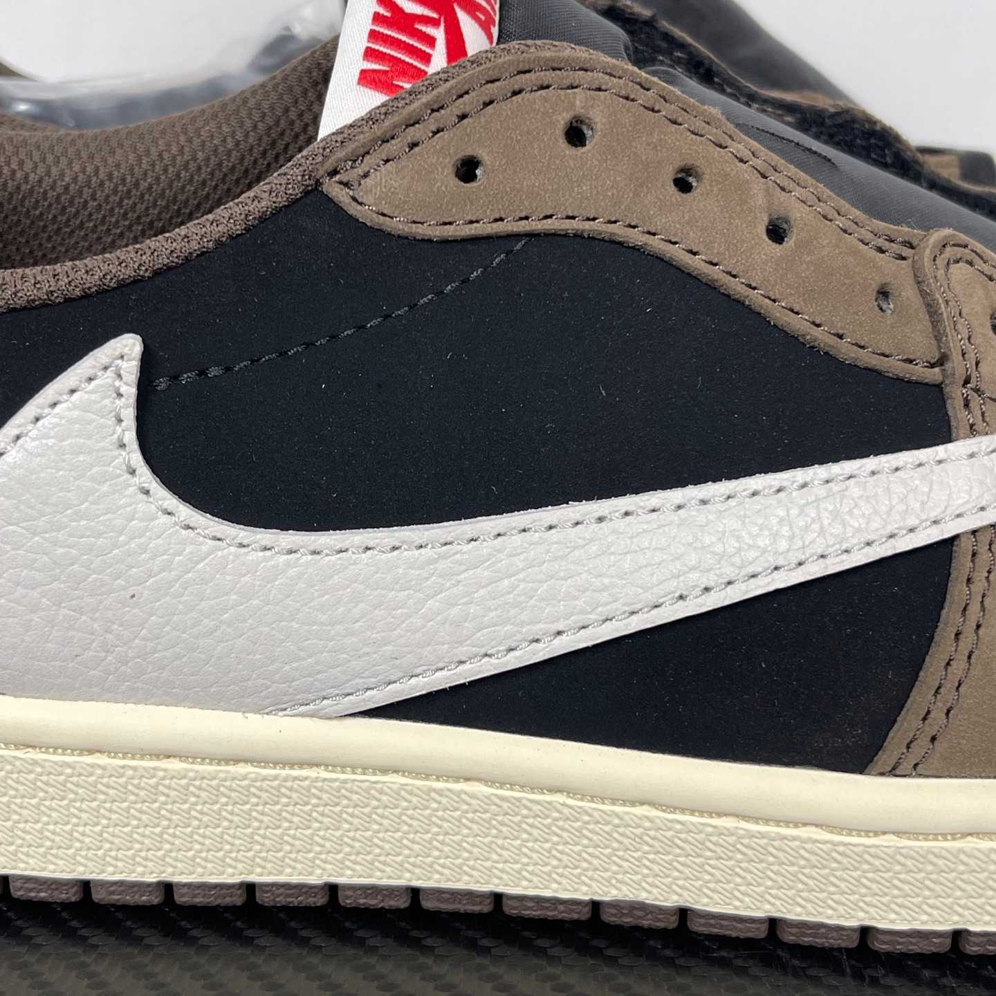 RN aj1 Travis Scott x Air Jordan AJ1 Low OG SP TS CQ4277-001 - Image 7