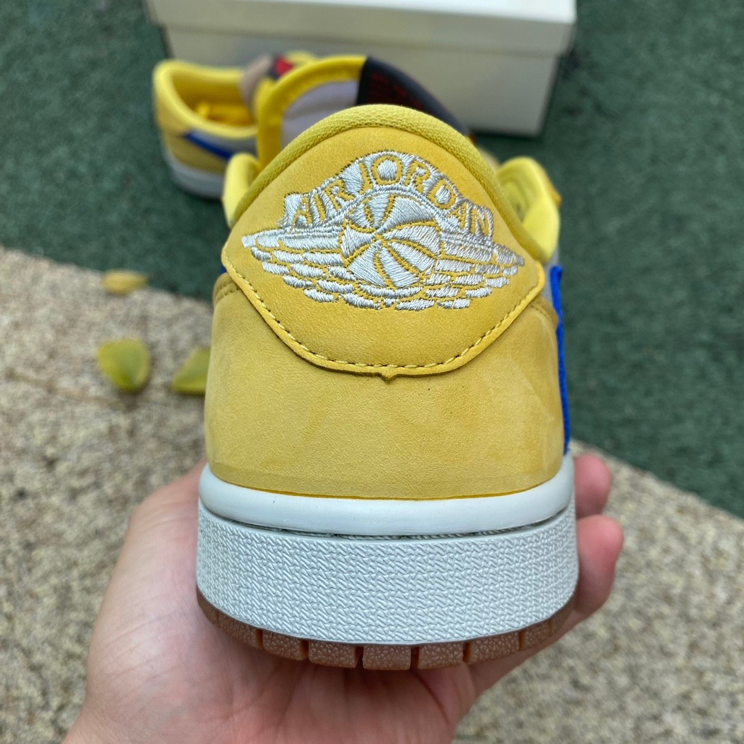 aj1 ⚡️LJR ????Travis Scott x Air Jordan 1 Low Canary 8.0 - Image 17