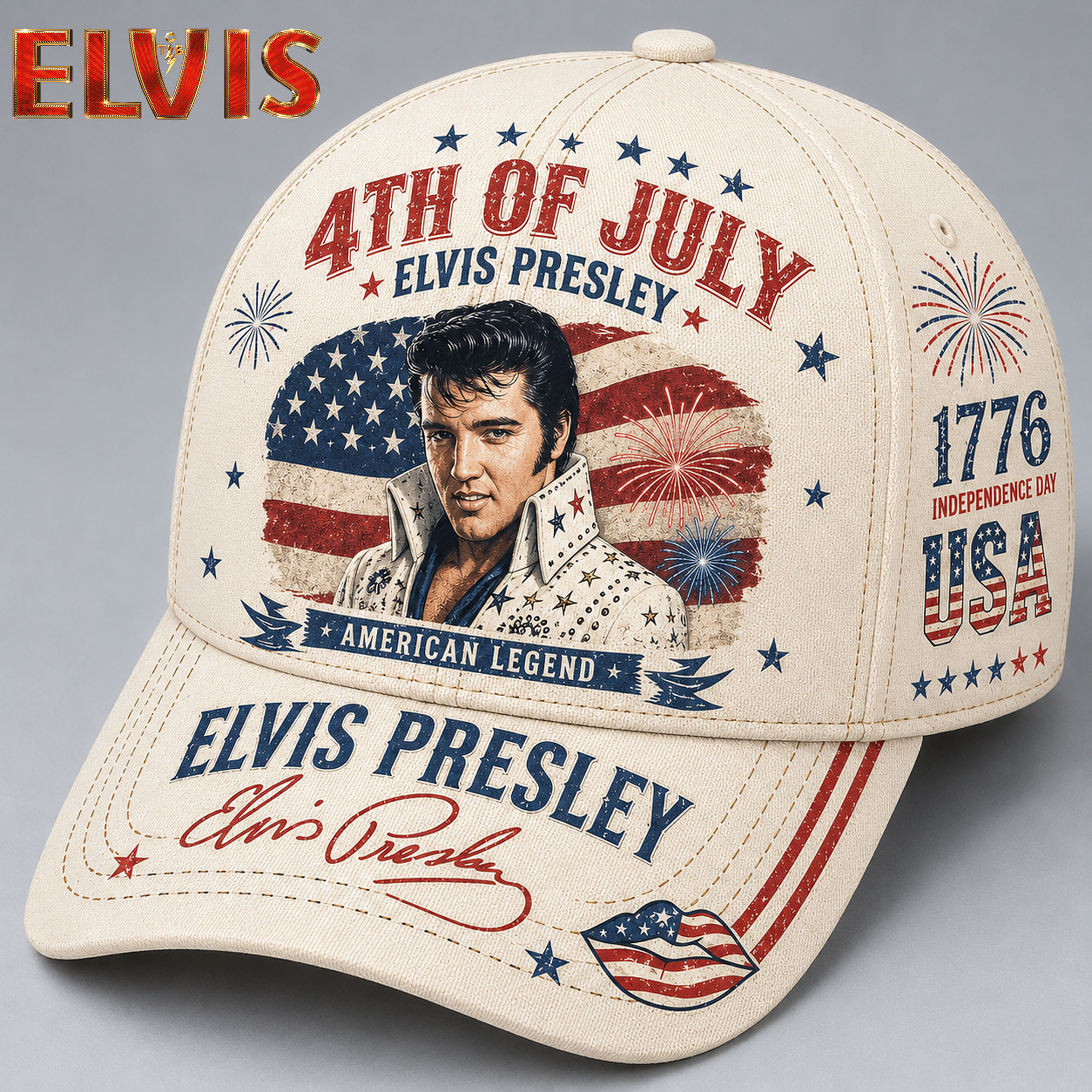 American Legend Baseball Cap - Premium Polyester Adjustable Snapback Hat