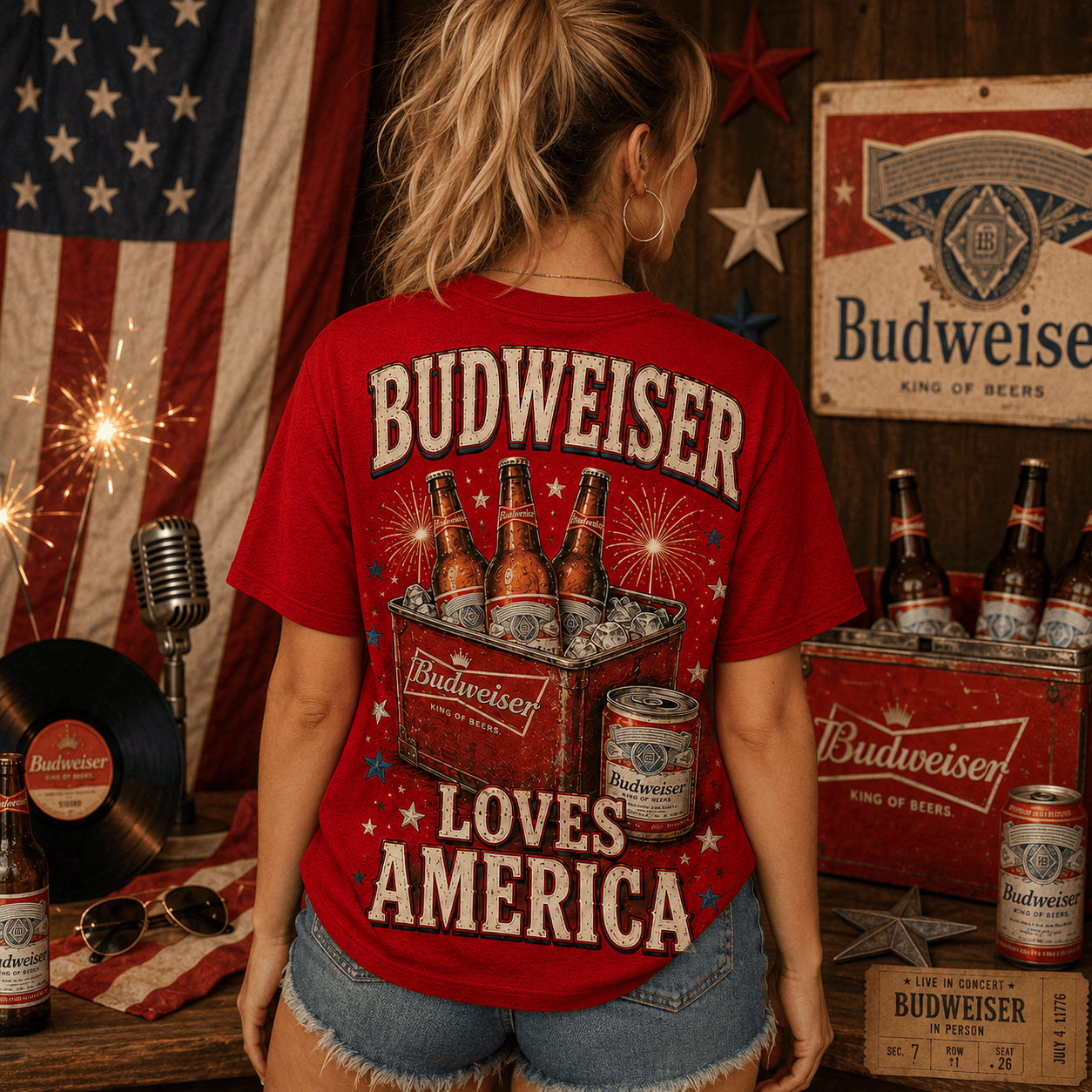 BWS America 250 Years of Freedom Tribute T-Shirt - Image 6