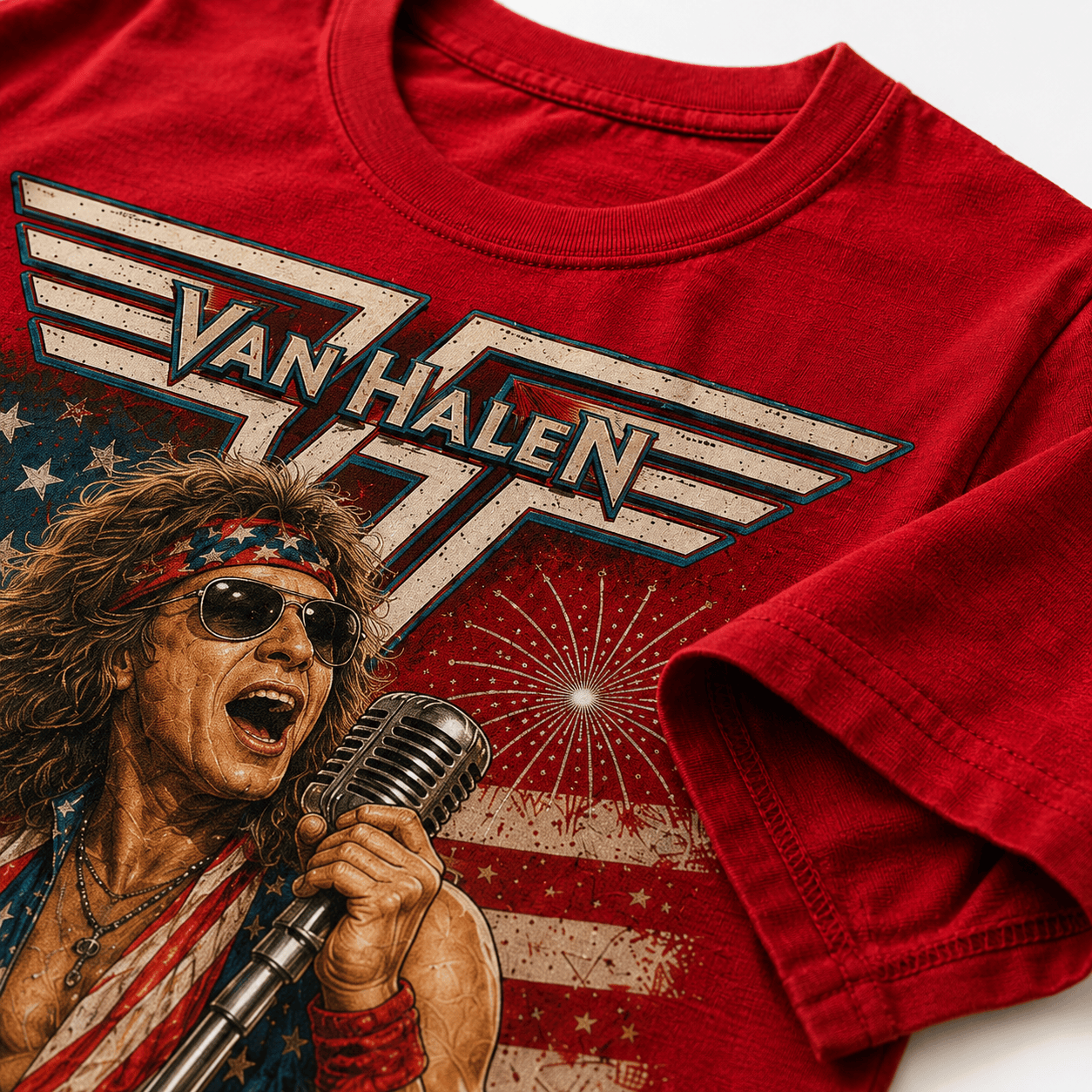 Van Halen VHL America 250 Years of Freedom Tribute T-Shirt - Image 6