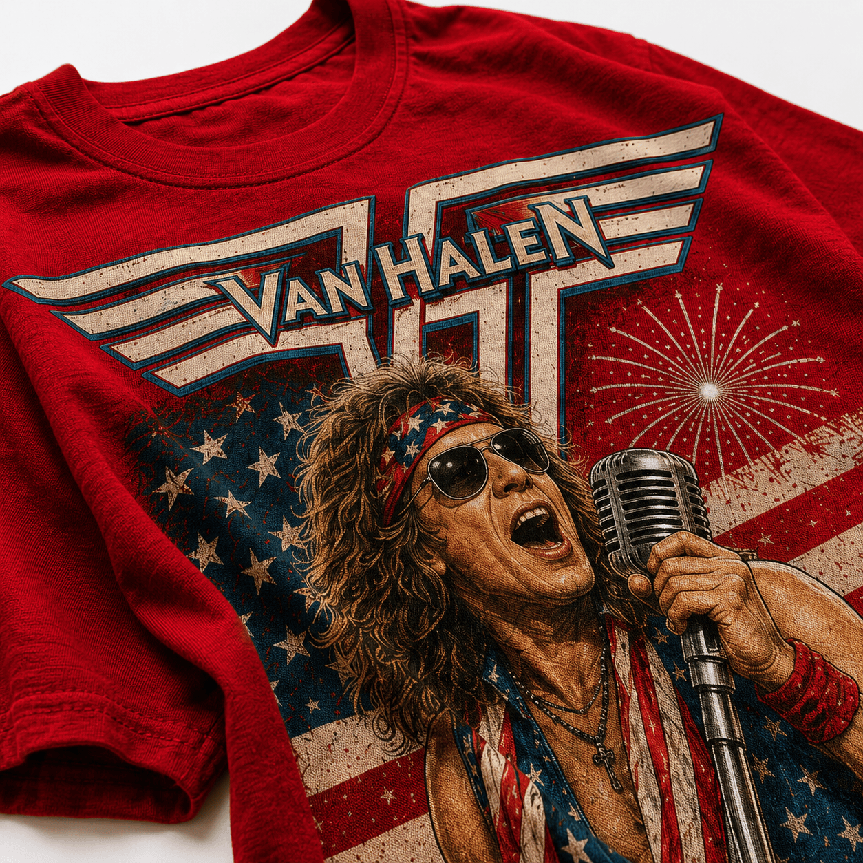 Van Halen VHL America 250 Years of Freedom Tribute T-Shirt - Image 7