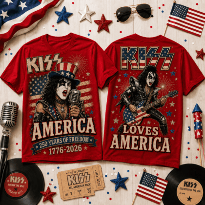 KSS America 250 Years of Freedom Tribute T-Shirt