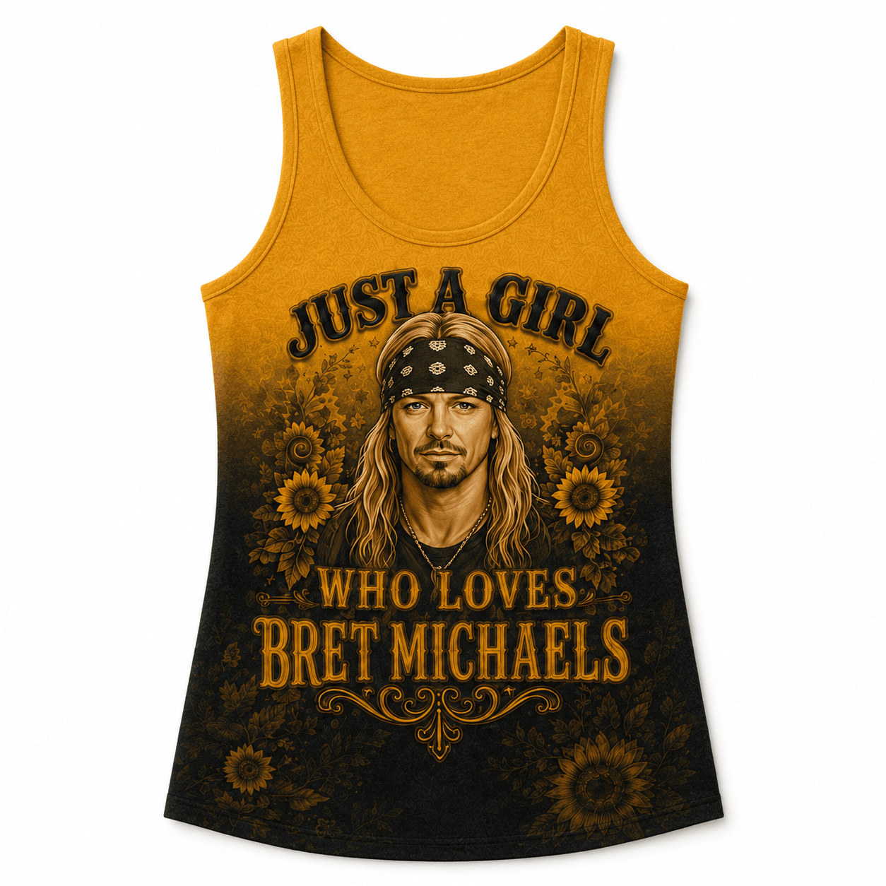 BMC Sunflower Tank Top - Premium All-Over Print - Image 4