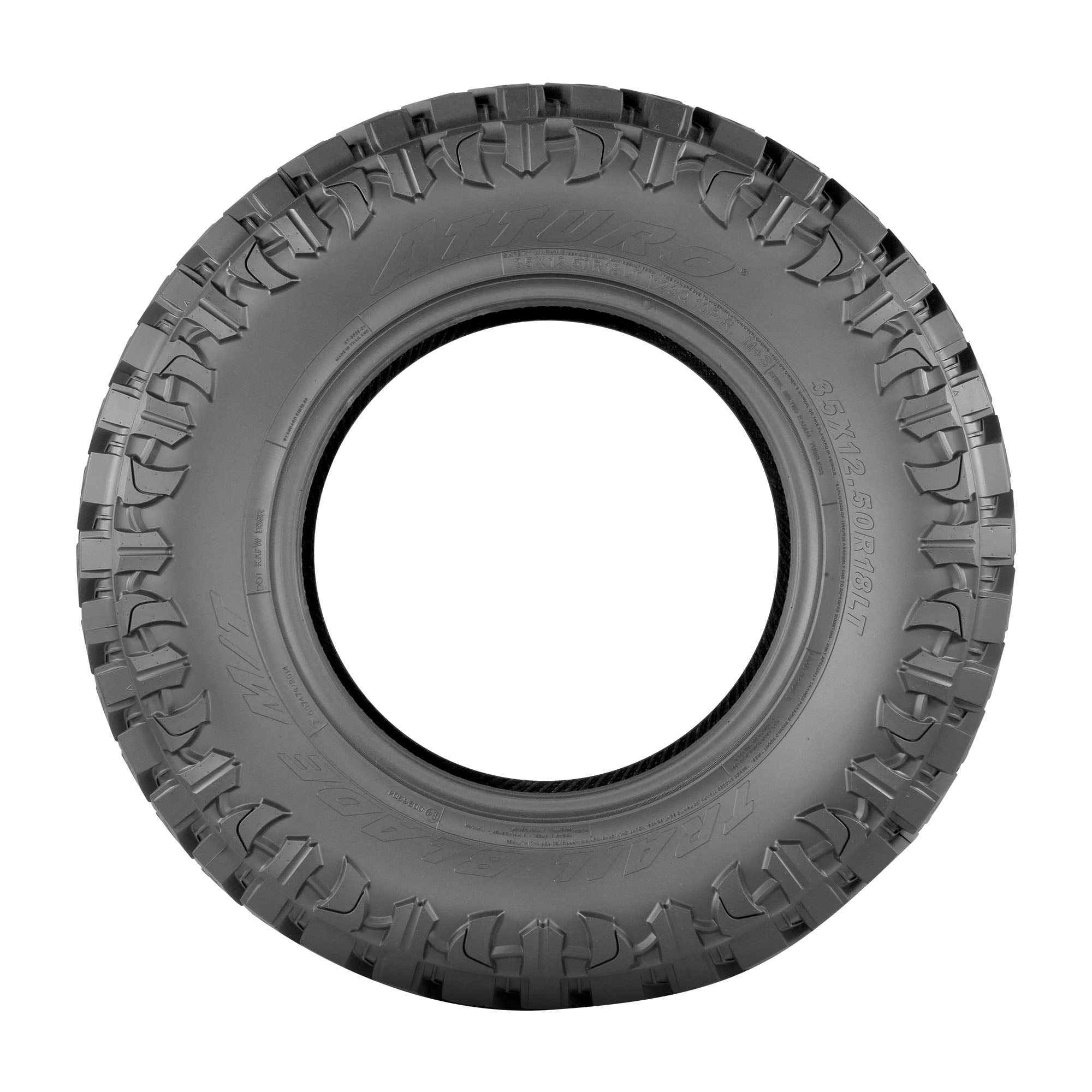 Atturo Trail Blade M/T Mud Terrain LT35X12.50R20 121Q E Light Truck Tire - Image 2