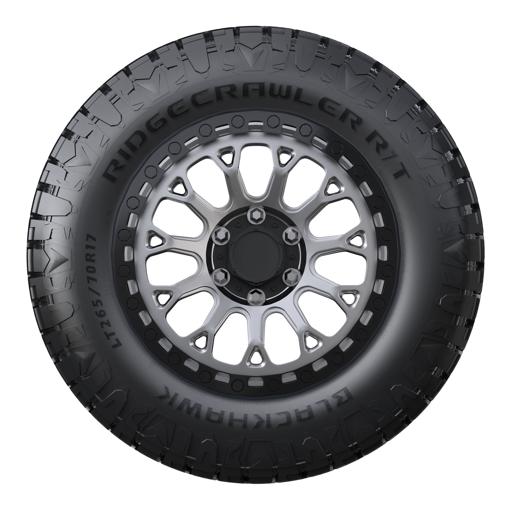 BlackHawk Ridgecrawler R/T Rugged Terrain 275/60R20 116T XL Light Truck Tire - Image 5