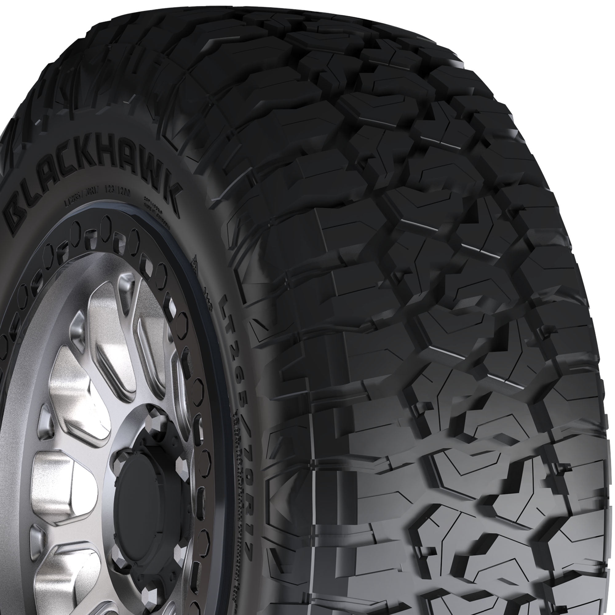 BlackHawk Ridgecrawler R/T Rugged Terrain 275/60R20 116T XL Light Truck Tire - Image 4