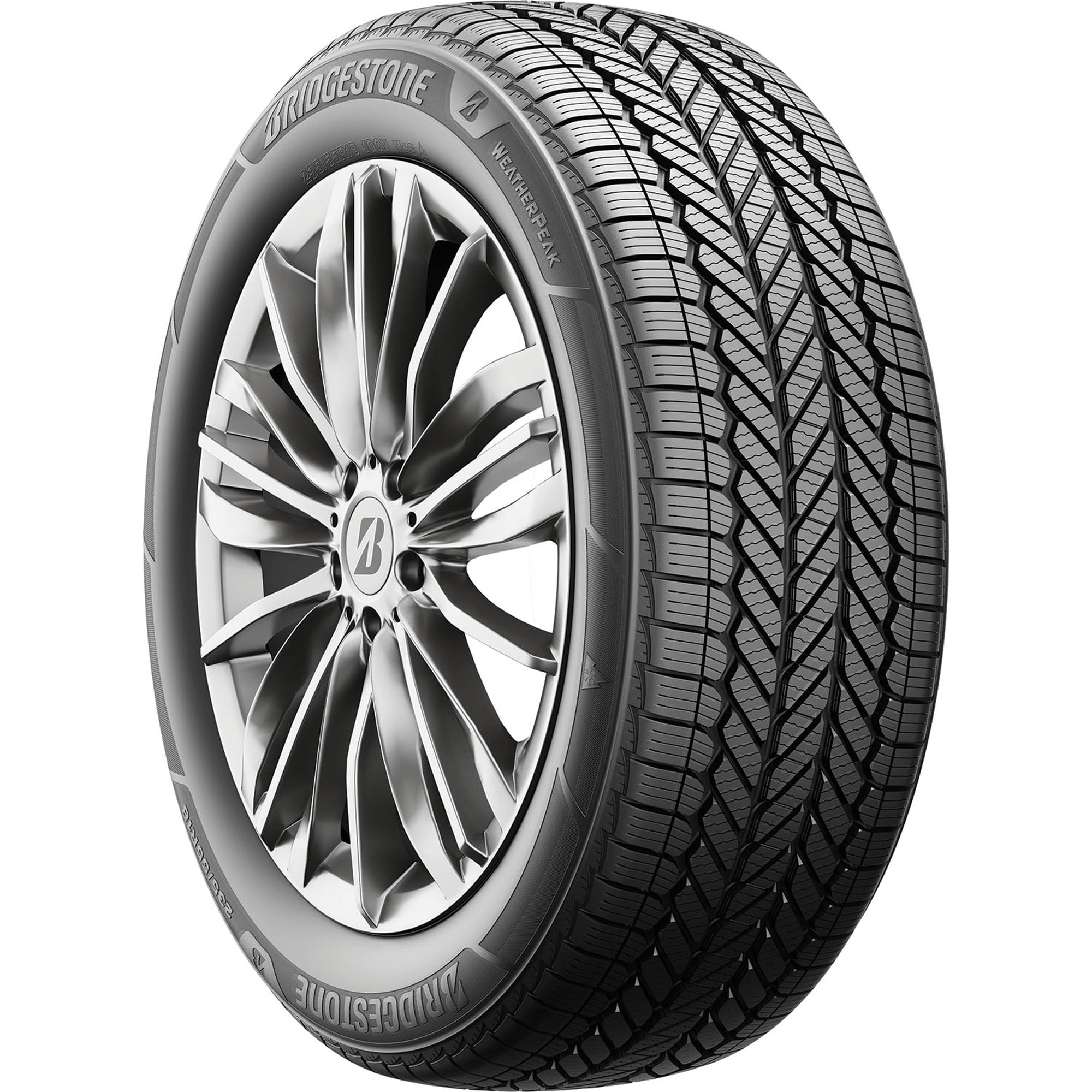 Bridgestone Weatherpeak All Weather 235/55R18 100V Passenger Tire - Image 4