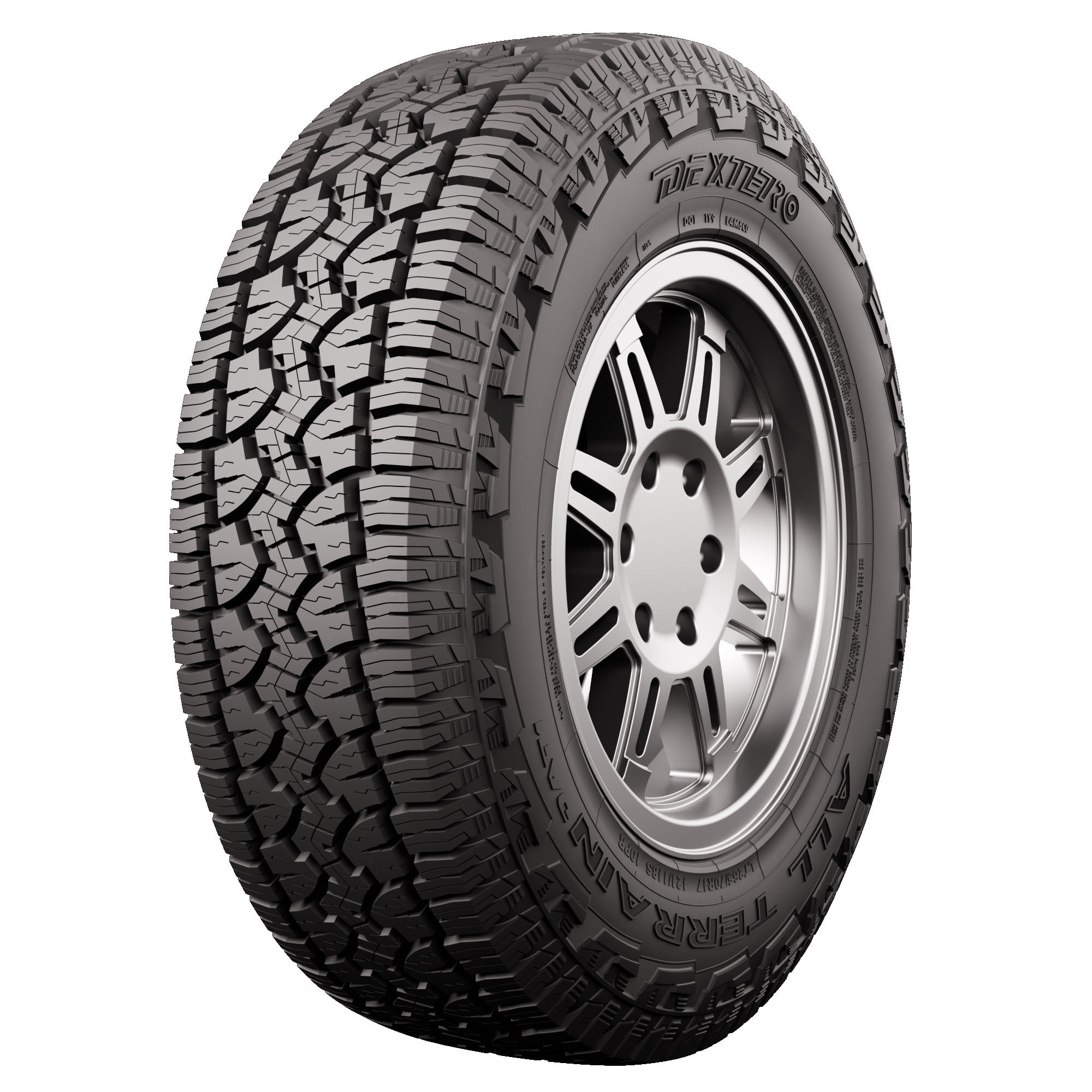 Dextero DAT1 All Terrain 235/70R16 104T All Season Tires, Fits 2007-08 Toyota Tundra Limited, SUV