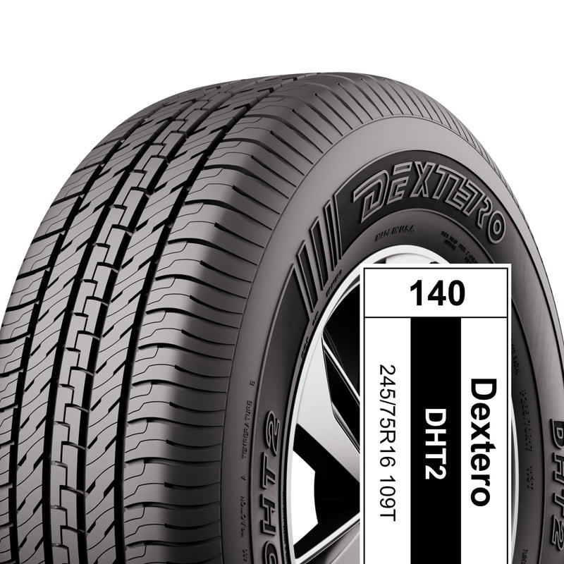 Dextero DHT2 All-Season P245/75R16 109T Tire - Image 5