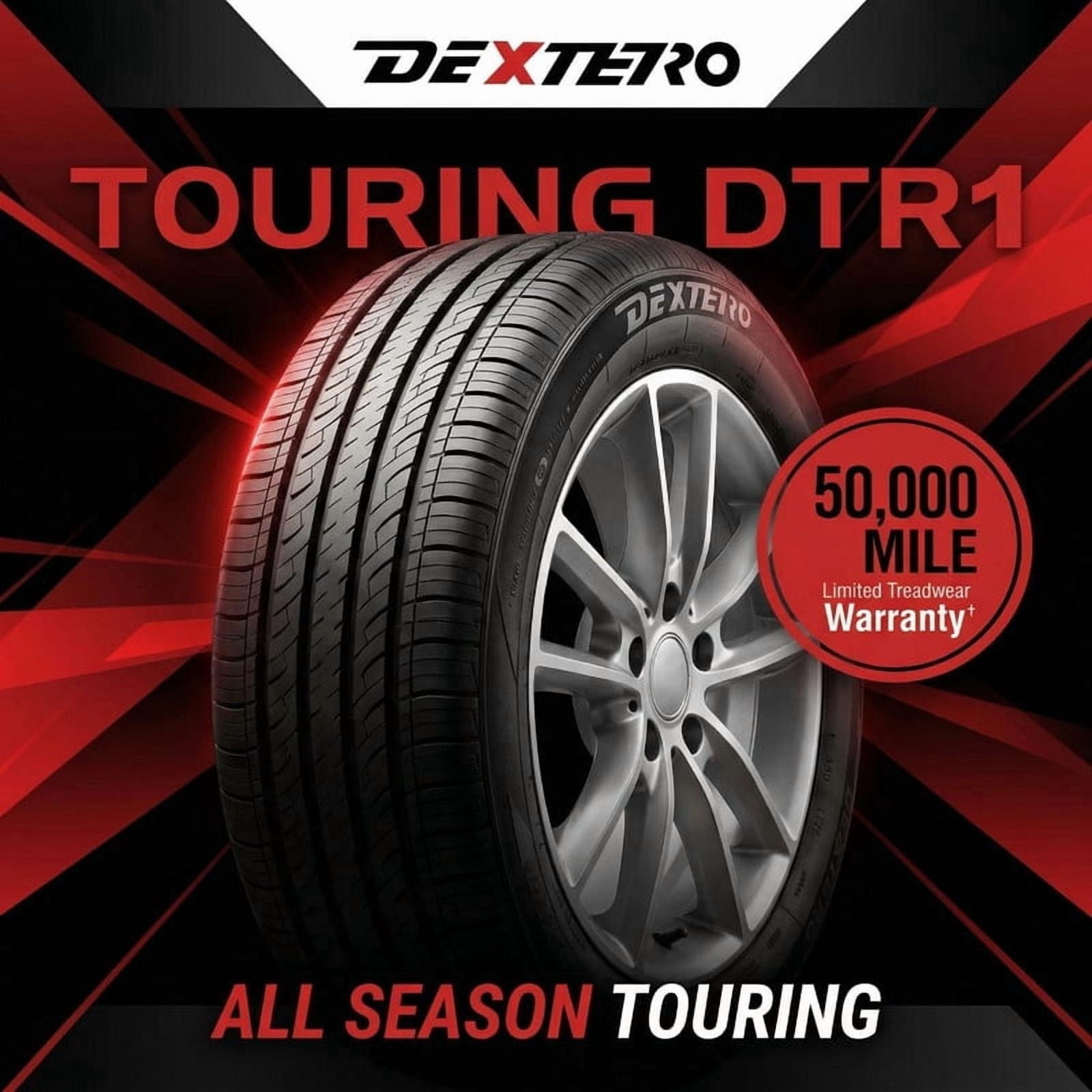 Dextero DTR1 All-Season Touring 215/60R16 95H Passenger Tire - Image 4