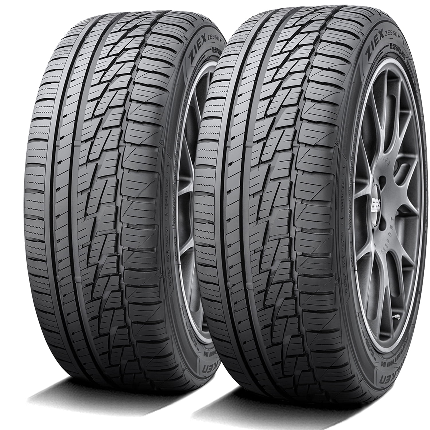 Falken Ziex ZE950 A/S UHP All Season 215/55R17 94W Passenger Tire - Image 4