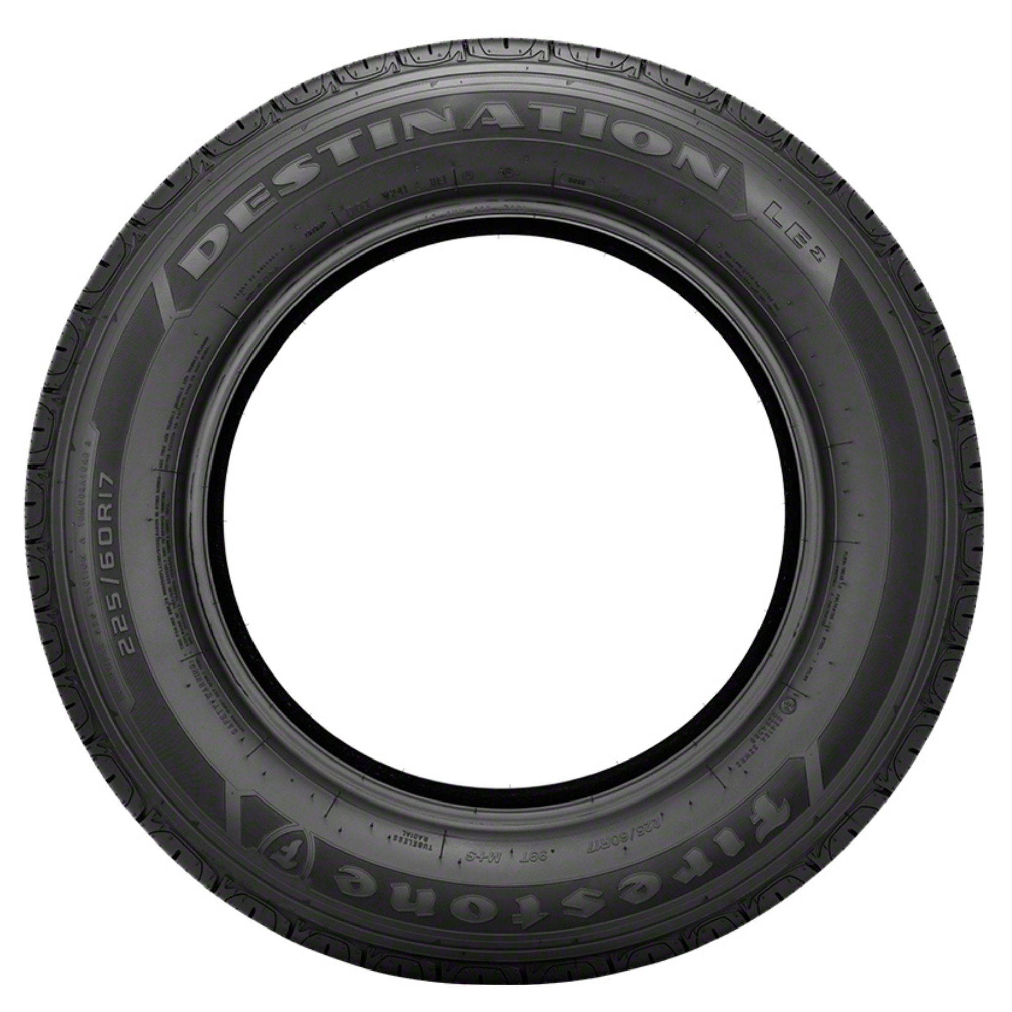 Firestone Destination LE2 225/65R17 102H a/s All Season Tire - Image 4