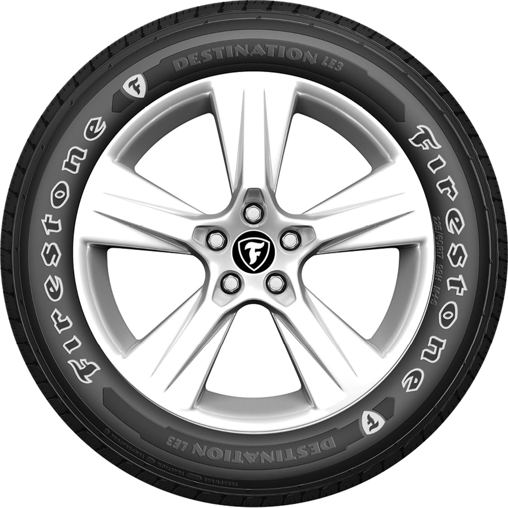 Firestone Destination LE3 All Season 235/55R19 101H Passenger Tire - Image 4