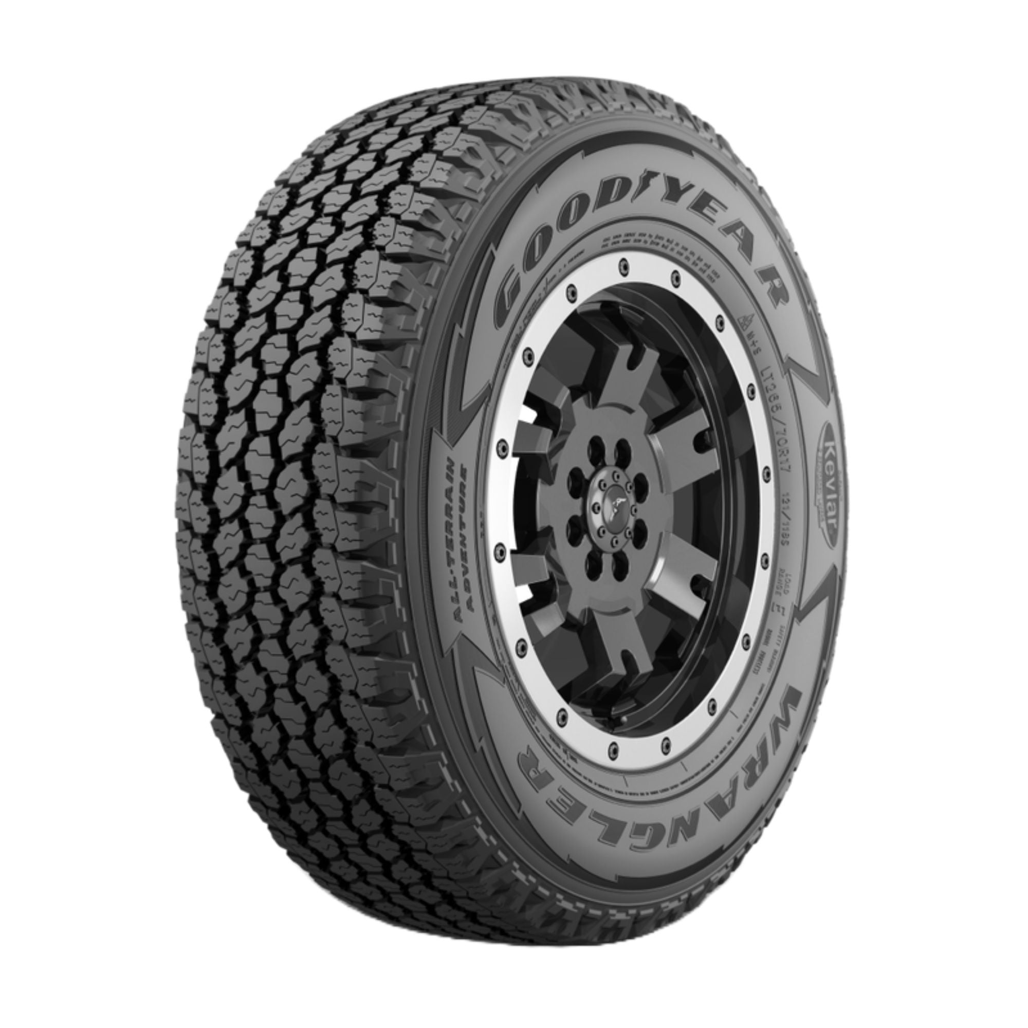 Goodyear Wrangler All-Terrain Adventure With Kevlar 255/70R18 113T a/t Tire