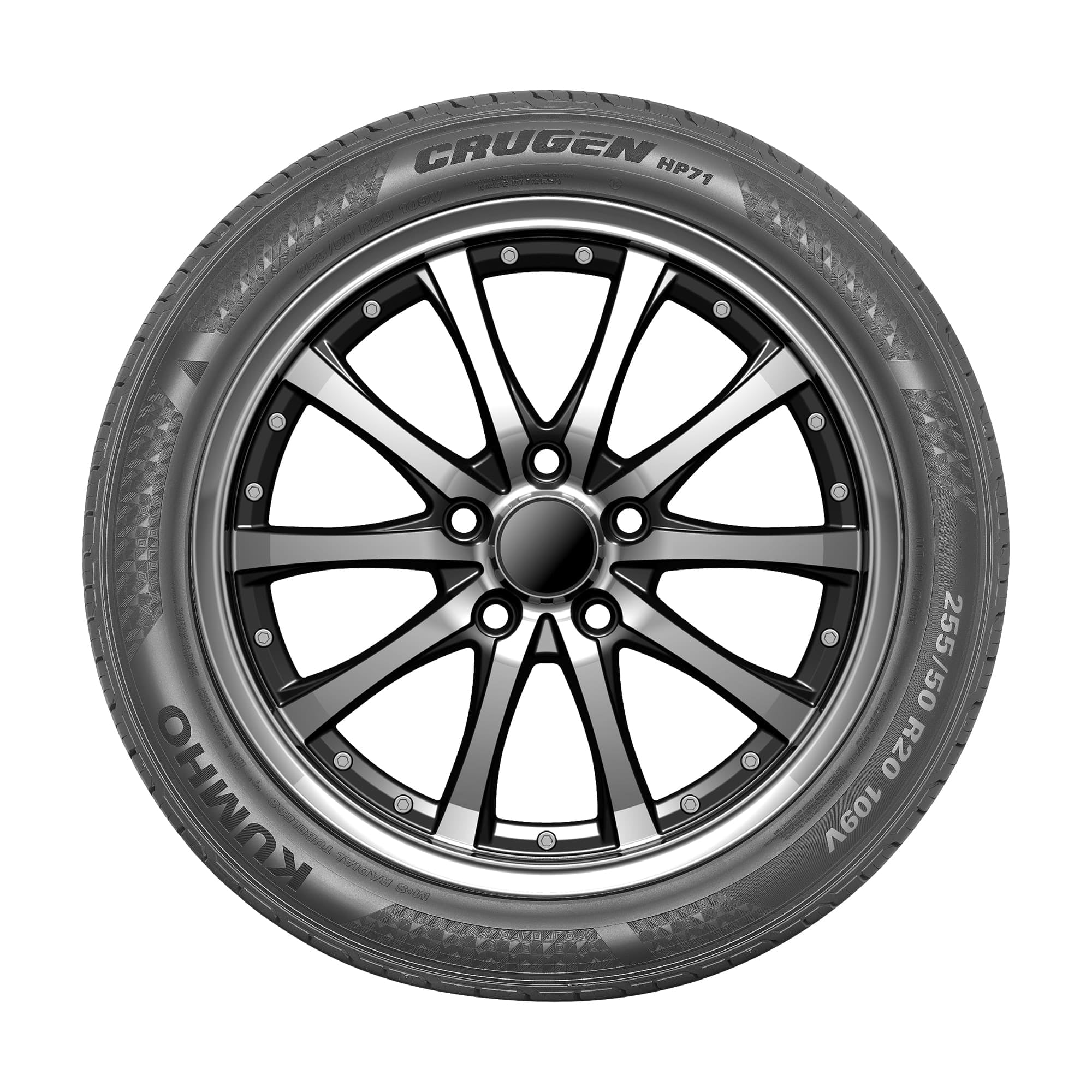 Kumho Crugen HP71 All Season 245/45R20 103V XL SUV/Crossover Tire - Image 2