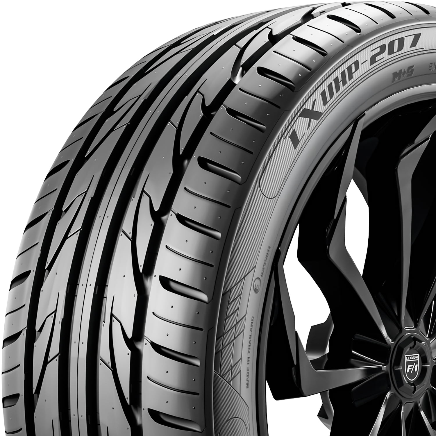 Lexani LXUHP-207 UHP 235/50ZR18 101W XL Passenger Tire Fits: 2013-19 Ford Escape Titanium, 2010-13 Chevrolet Impala LTZ - Image 3