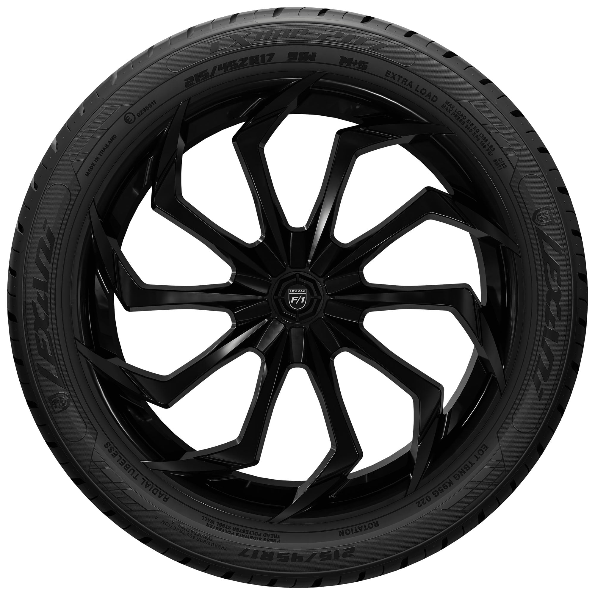 Lexani LXUHP-207 UHP All Season 235/40R18 95W Passenger Tire - Image 4