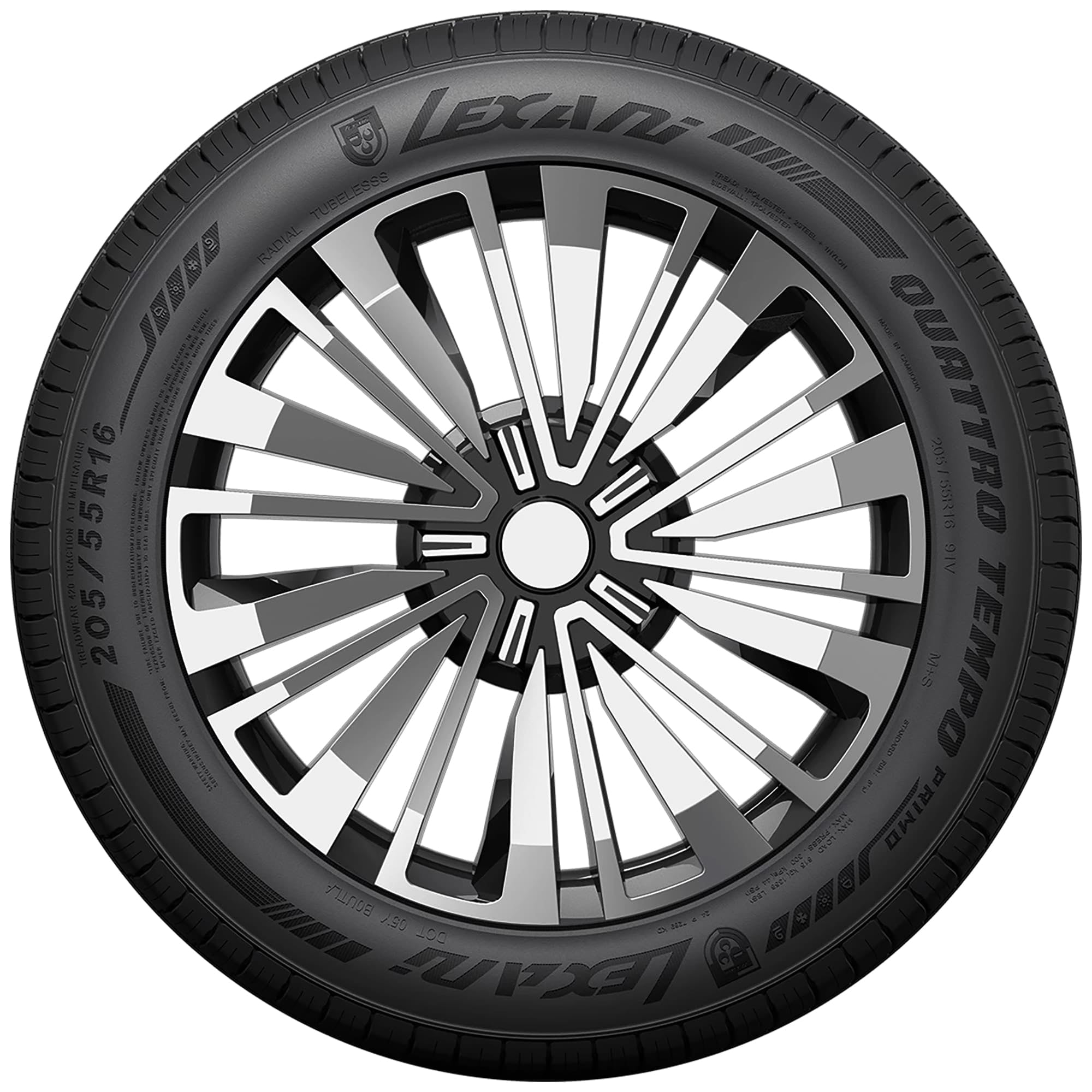 Lexani Quattro Tempo Primo All Season 215/60R16 95V Passenger Tire - Image 2