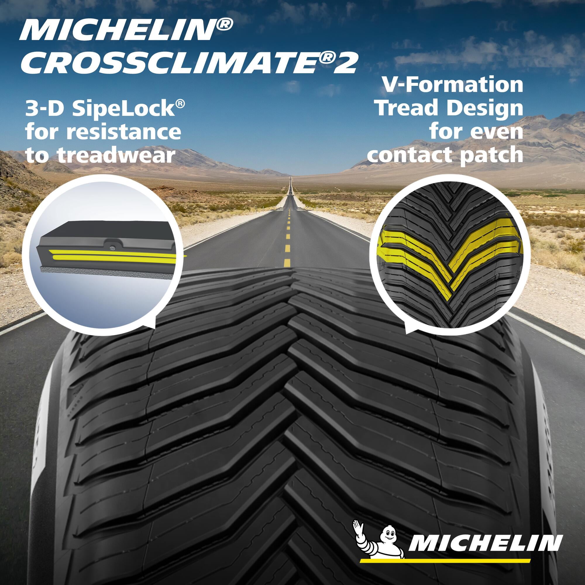 Michelin CrossClimate2 All-Season 245/50R20/XL 105V Tire - Image 2