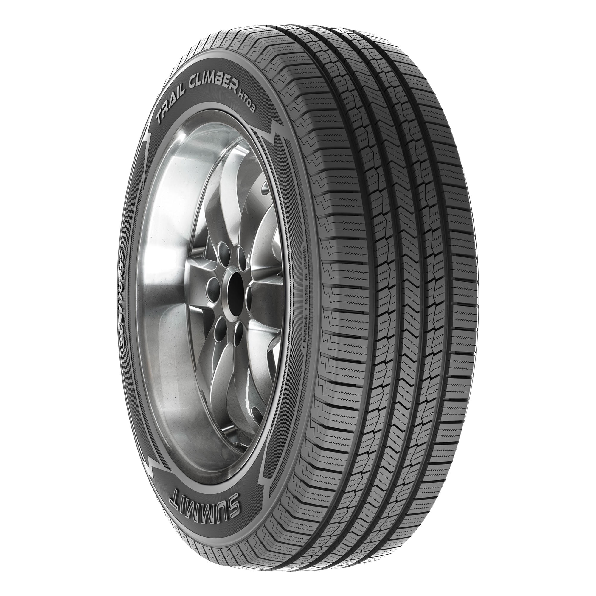 Summit Trail Climber HT03 All Season 265/70R17 115T Light Truck Tire - Image 4