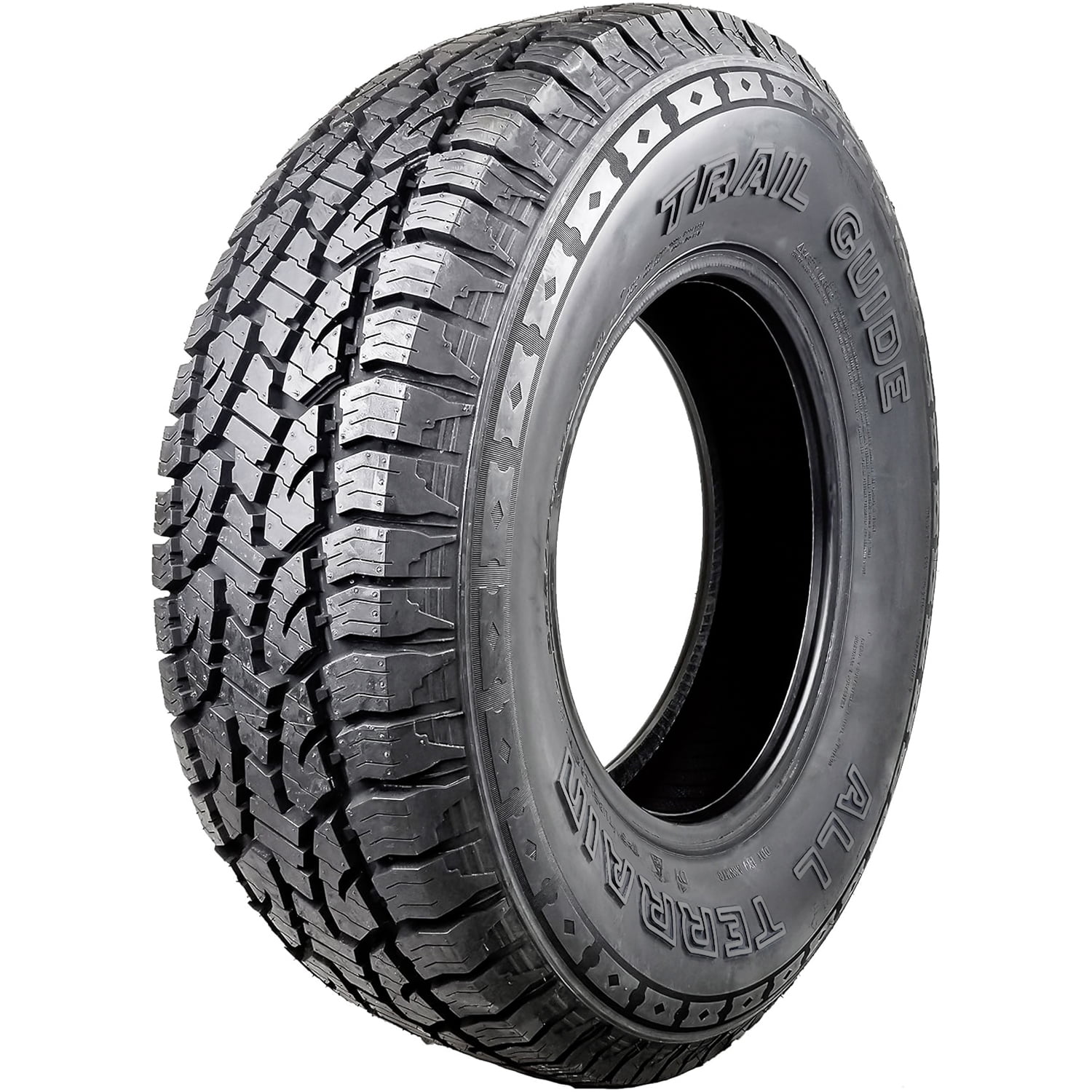 TBC Trail Guide All Terrain 225/75R16 115/112S E 10 Ply a/t Light Truck Tire