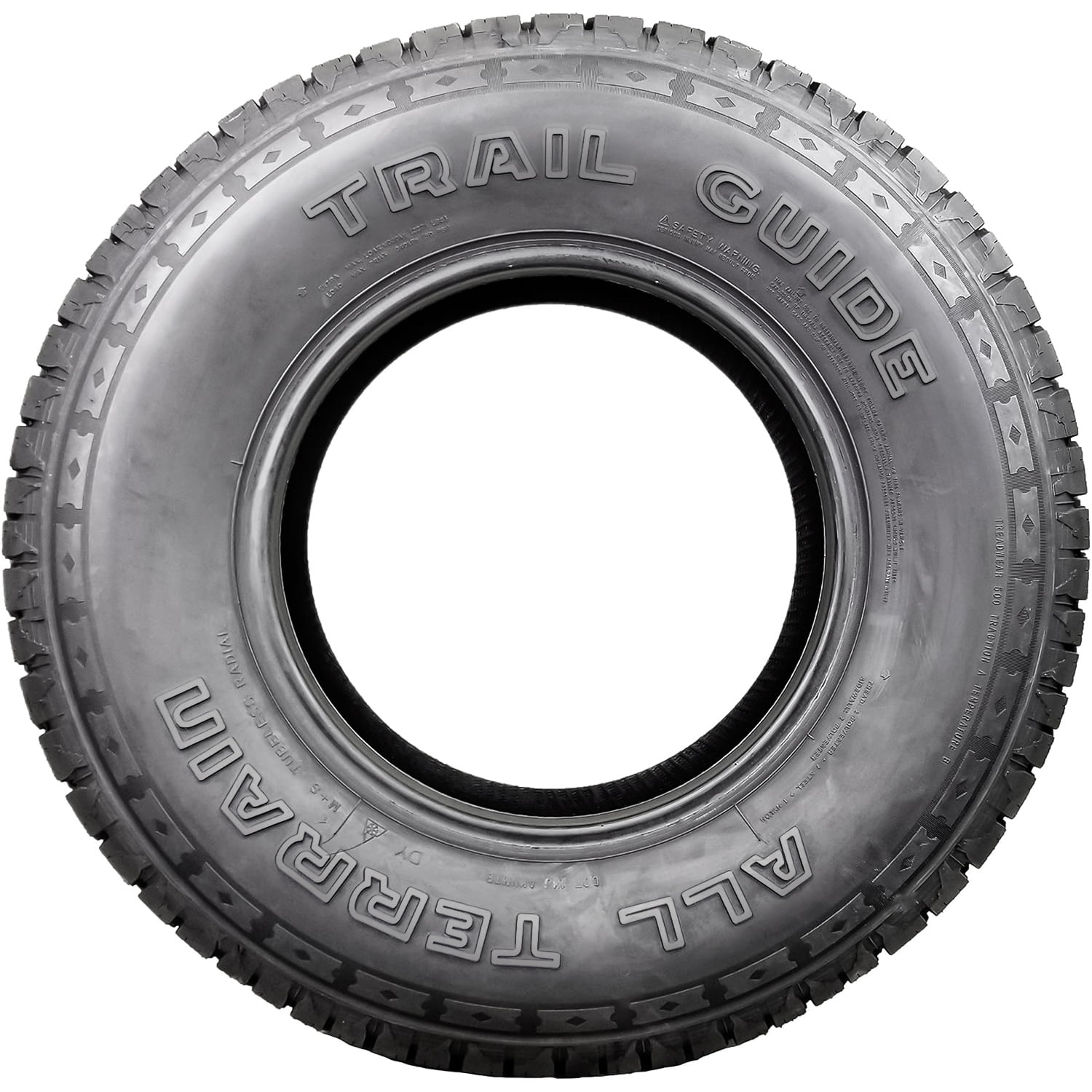 TBC Trail Guide All Terrain 225/75R16 115/112S E 10 Ply a/t Light Truck Tire - Image 5
