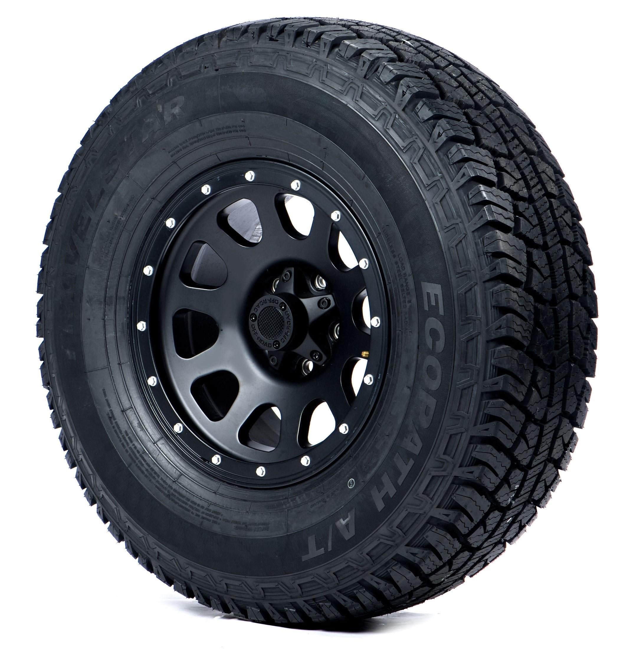 Travelstar EcoPath A/T All Terrain LT225/75R16 10Ply 115/112S LoadRange E SUV Light Truck Tire 225/75/16(Tire Only) - Image 5