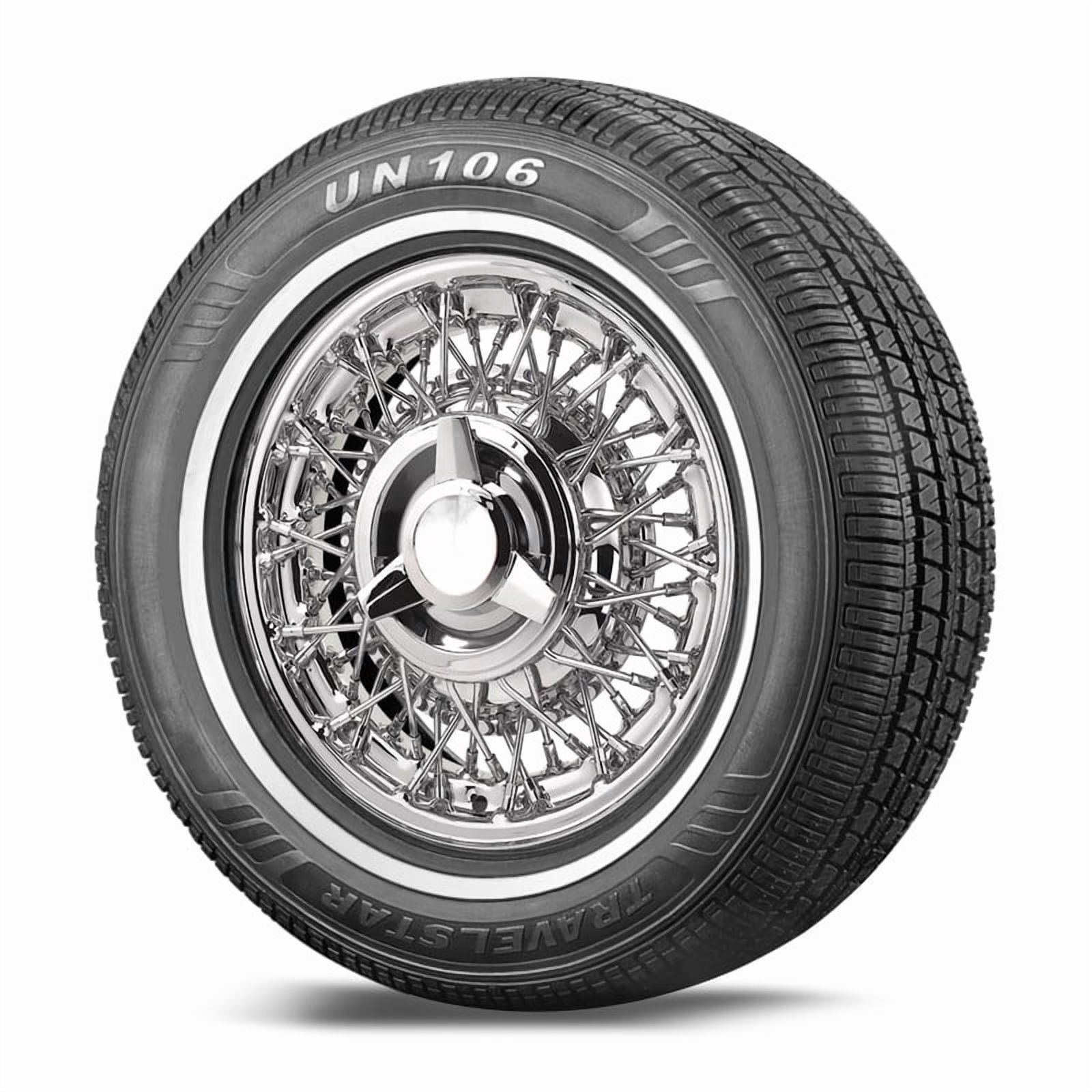 Travelstar UN106 All Season 205/75R15 97S Passenger Tire 205/75/15,White Wall 18mm(Tire Only) - Image 2